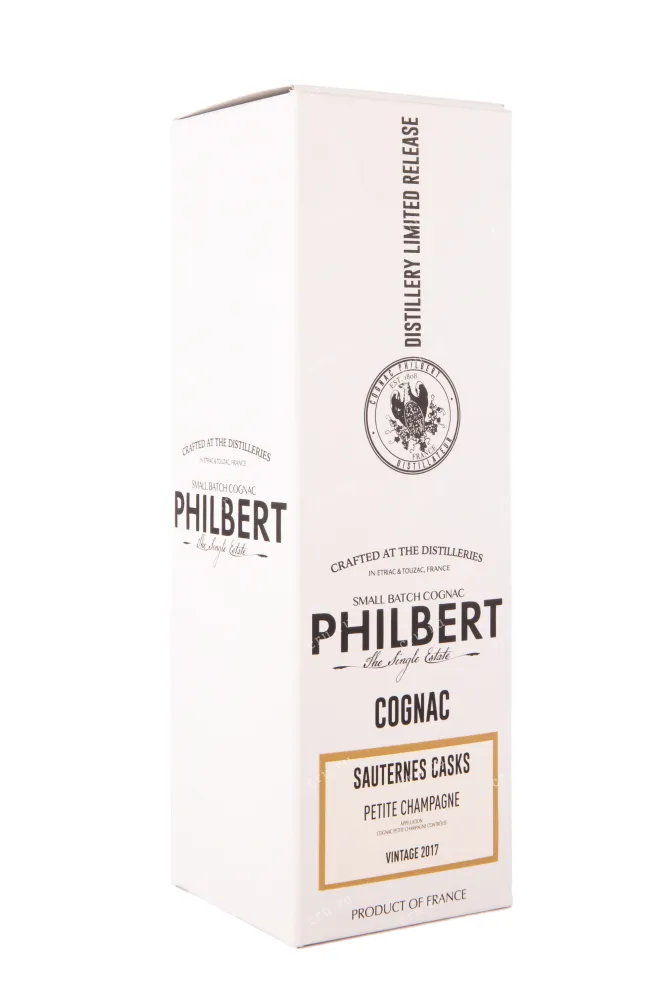 Коньяк Philbert Rare Cask Finish gift box  Petite Champagne 0.7 л