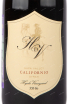 Вино Hyde de Villaine Napa Valley Syrah Californio 2016 0.75 л