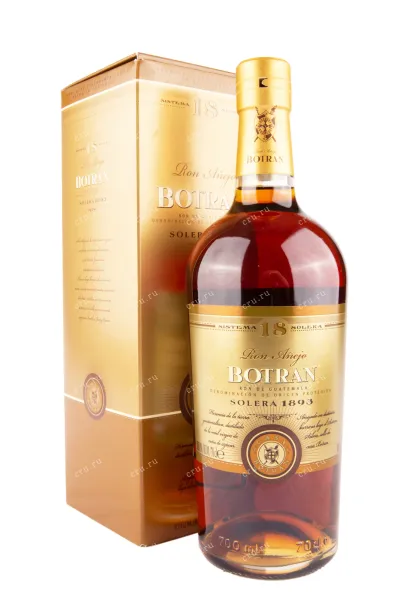 Ром Anejo Botran 18 years gift box  0.7 л