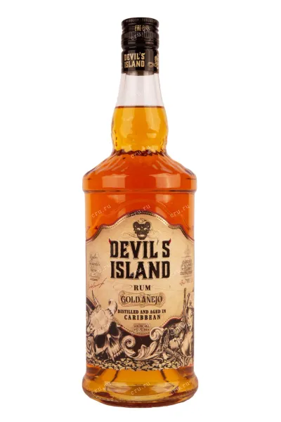 Ром Devil's Island Gold Anejo  1 л