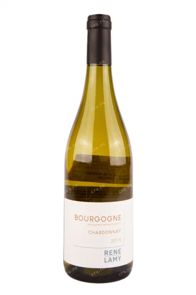 Вино Rene Lamy Bourgogne AOC Chardonnay 2019 0.75 л