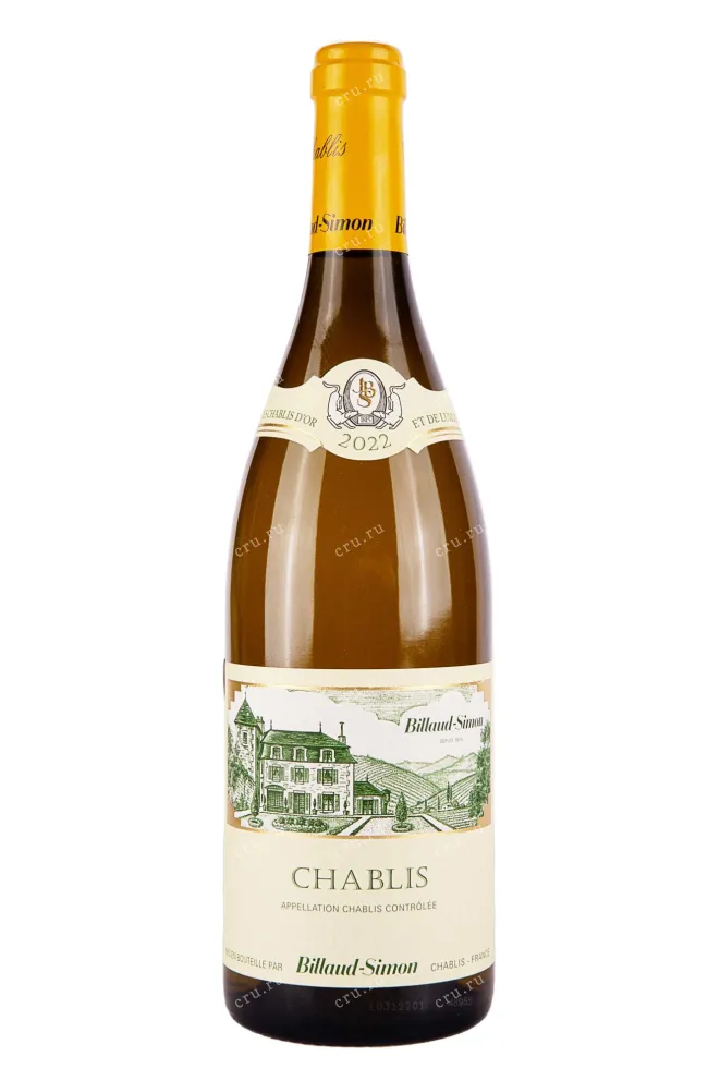 Вино Billaud-Simon Chablis 2022 0.75 л