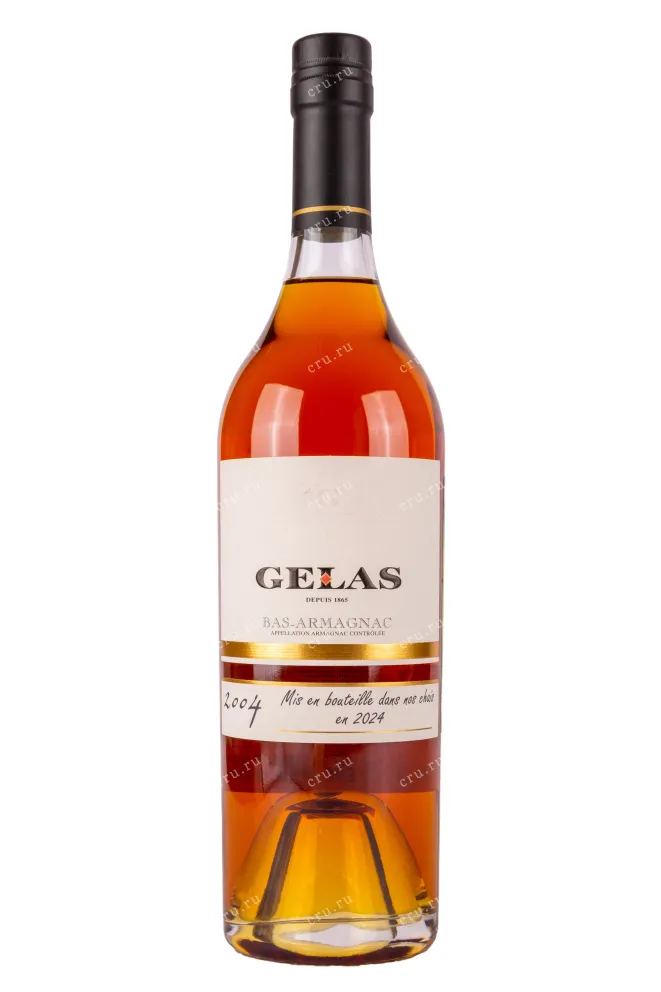 Бутылка Gelas Bas Armagnac in gift box 2004 0.7 л