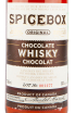 Этикета виски Spicebox Chocolate 0.75