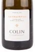 Этикетка игристого вина Colin Extravertu Extra Brut 0.75 л