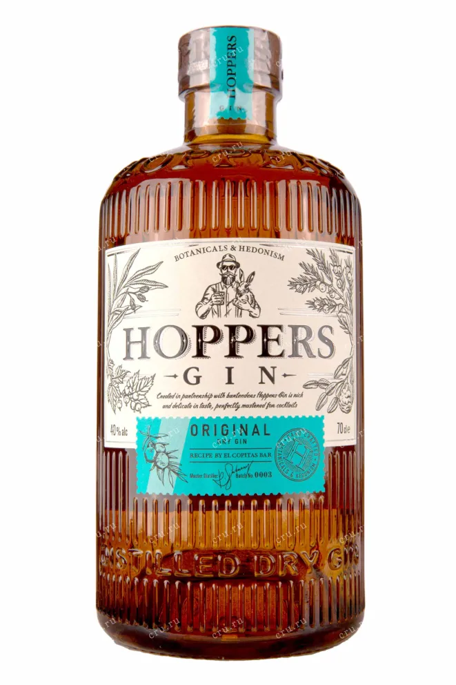 Джин Hoppers Original Dry  0.7 л