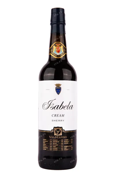 Херес Valdespino Cream Isabella 2019 0.75 л