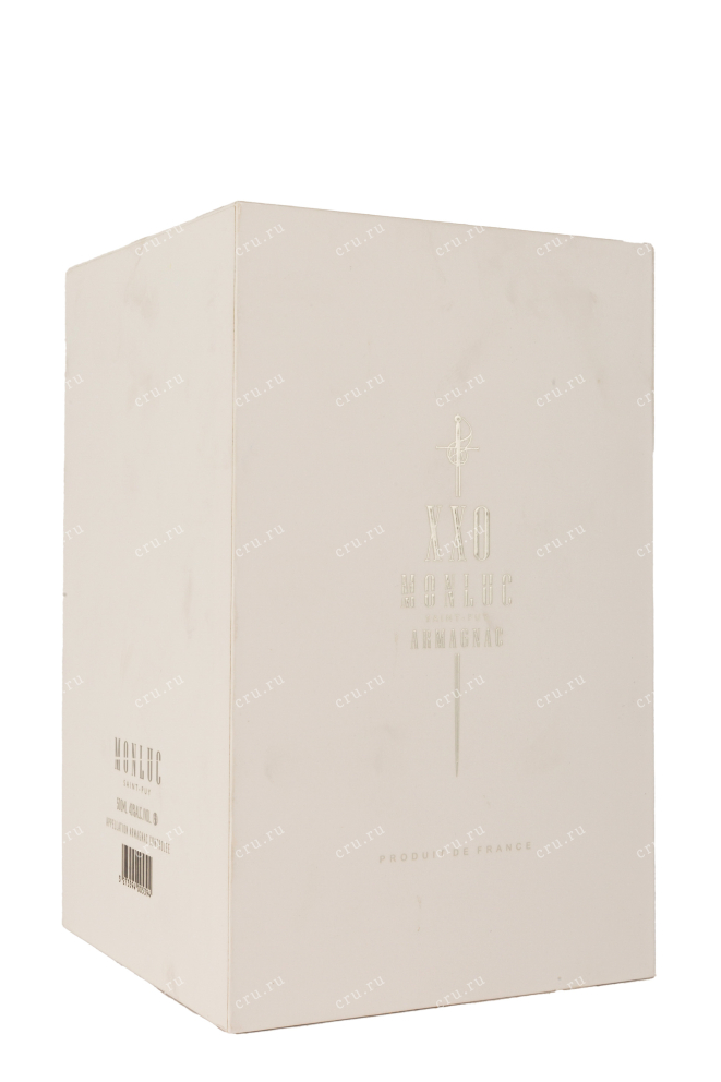Подарочная коробка Monluc Armagnac XXO in gift box 2001 0.5 л