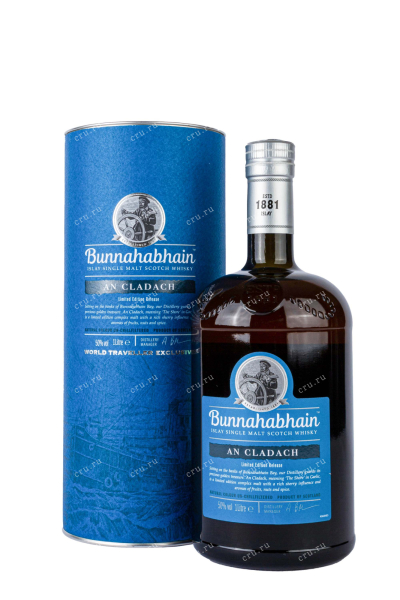 Виски Bunnahabhain An Cladach in tube  1 л
