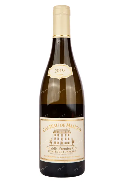 Вино Chateau de Maligny Chablis Premier Cru Montee de Tonnerre 2019 0.75 л