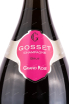 Этикетка игристого вина Gosset Grand Rose Brut with gift box 0.75 л