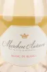 Этикетка игристого вина Marchese Antinori Blanc de Blancs Brut 0.75 л