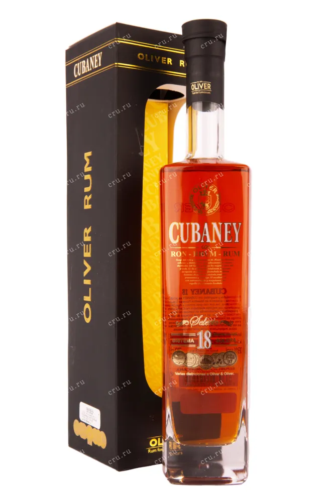 Ром Cubaney Selecto Oliver 18 years gift box  0.7 л