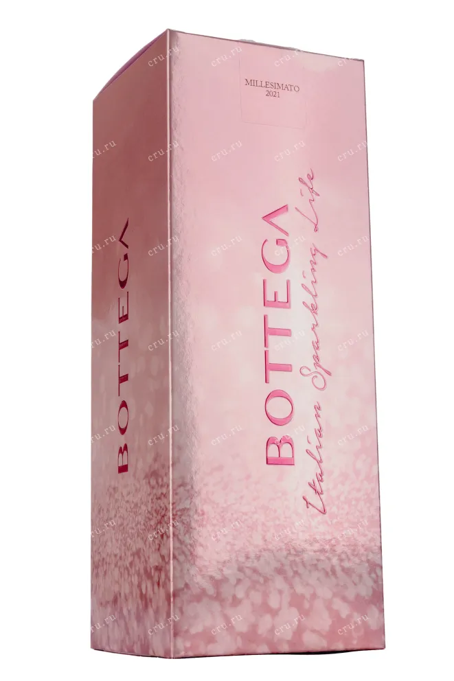 Подарочная коробка Bottega Pink Gold Prosecco Rose Brut gift box 0.75 л