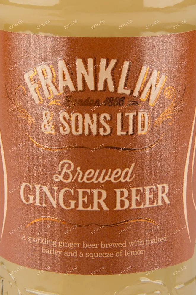 Тоник Franklin & Sons Brewed Ginger Beer  0.2 л