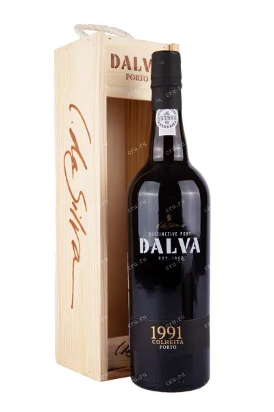 Портвейн Dalva Porto Colheita gift box 1991 0.75 л