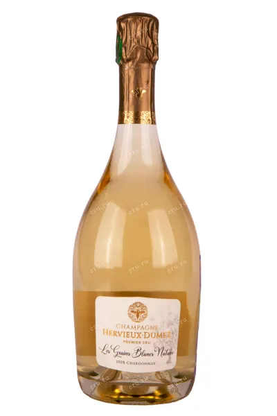 Шампанское Hervieux-Dumez Les Grains Blancs Nature  0.75 л