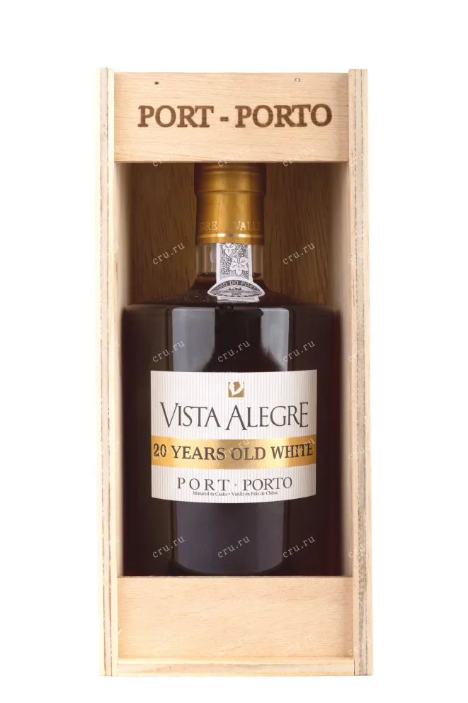 В деревянной коробке Porto Vista Alegre 20 years old wooden box 2002 0.5 л