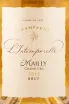 Этикетка игристого вина Mailly L'Intemporelle Brut 0.75 л