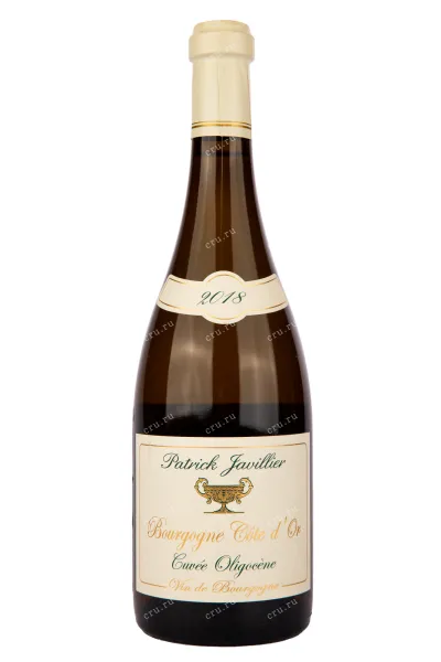 Вино Patrick Javillier Bourgogne Cote d'Or Cuvee Oligocene 2018 0.75 л