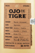 Этикетка Mezcal Artesanal Ojo de Tigre Reposado 0.7 л