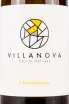 Этикетка Villanova Chardonnay Friuli Isonzo 0.75 л