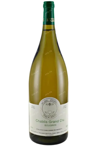 Вино Jean-Marc Brocard Chablis Grand Cru 2008 1.5 л