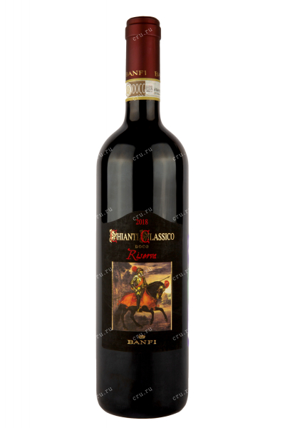 Вино Banfi Chianti Classico Riserva 2018 0.75 л
