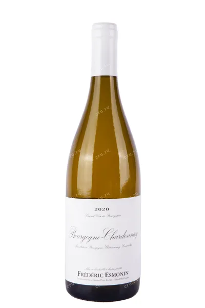 Вино Frederic Esmonin Bourgogne AOC Chardonnay 2020 0.75 л