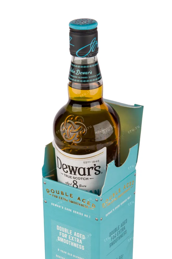 Виски Dewar's Caribbean Smooth 8 Years Old with gift box  0.7 л