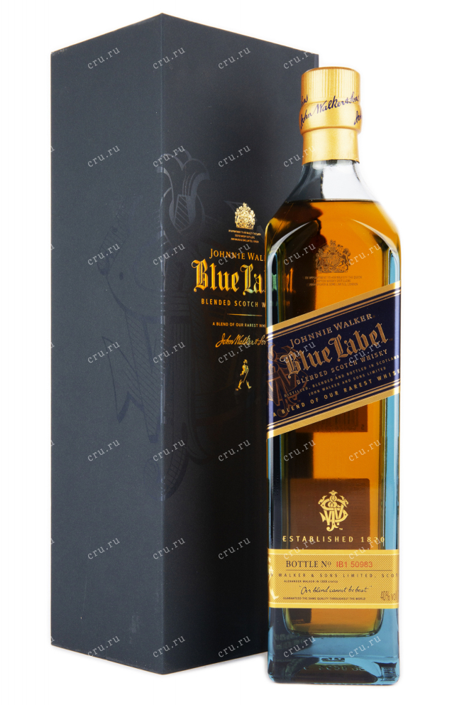 Виски Johnnie Walker Blue Label gift box  0.75 л