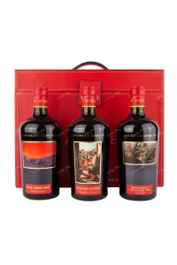 Вино Chateau La Grace Dieu des Prieurs Saint Emilion Grand Cru gift set 3*0.75 л