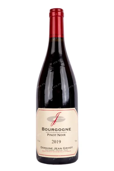 Вино Domaine Jean Grivot Bourgogne Pinot Noir 2019 0.75 л