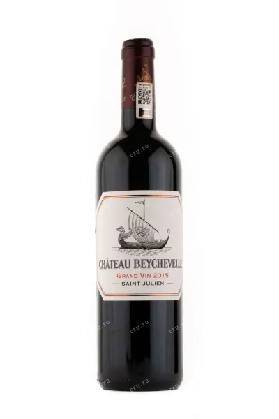 Вино Chateau Beychevelle Saint-Julien 2015 0.75 л