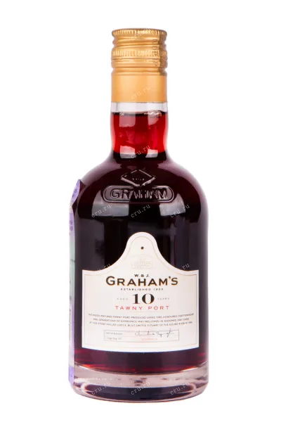 Портвейн Grahams 10 Years Old Tawny 2018 0.2 л