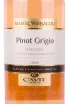 Этикетка вина Mastri Vernacoli Pinot Grigio Rosato 0.75 л