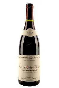 Вино Morey-Saint-Denis Premier Cru Les Millandes AOC Domaine Pierre Amiot et Fils 2014 0.75 л