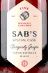 Дистиллят SABs Special Cask Rivesaltes Cask Finish 2015 0.5 л