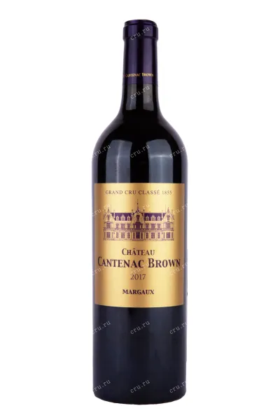 Вино Chateau Cantenac Brown 2017 0.75 л