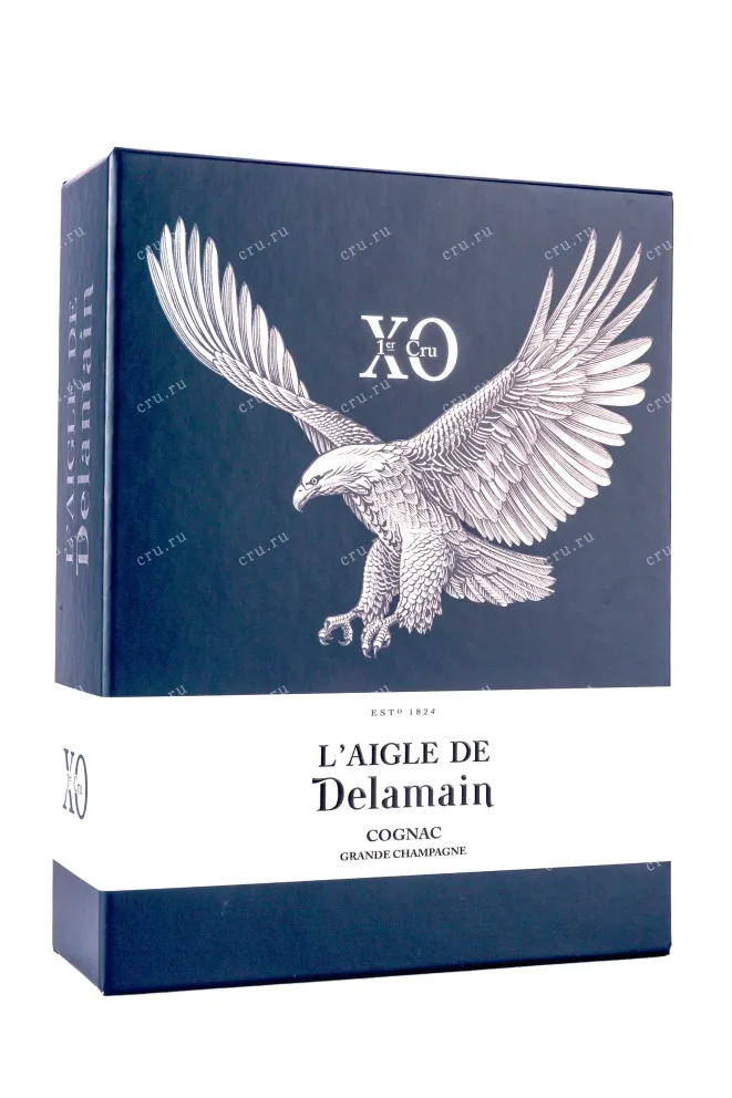 Подарочная коробка L Aigle de Delamain XO Premier Cru in gift box 0.7 л