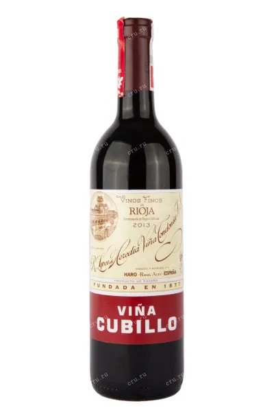 Вино Vina Cubillo Crianza Rioja DOC 2016 0.75 л