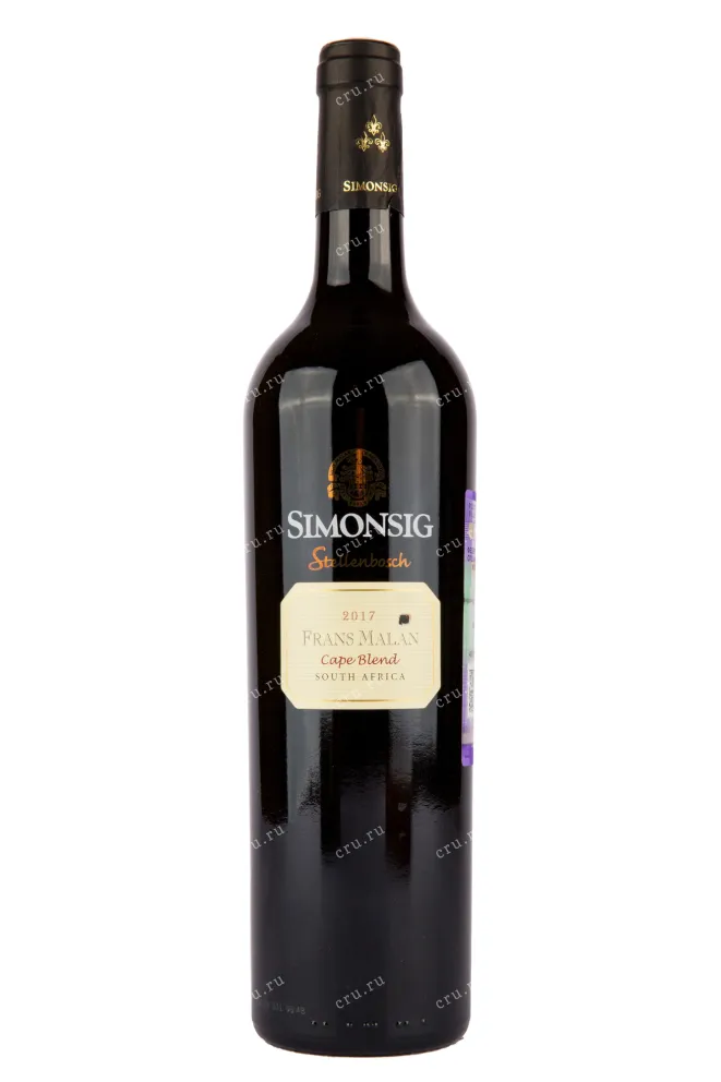 Вино Simonsig Frans Malan 2019 0.75 л