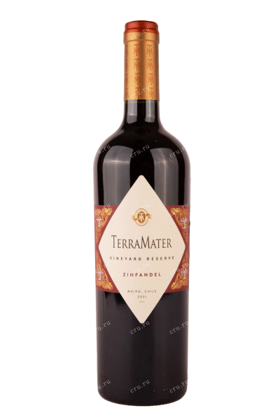 Вино TerraMater Zinfandel Vineyard Reserve Zinfandel 2021 0.75 л
