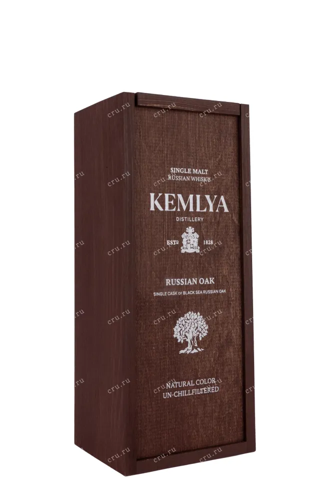 Деревянная коробка Kemlya Russian OAK wooden box 0.7 л