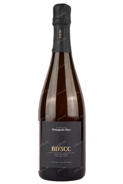 Шампанское Bourgeois-Diaz Trois Cepahes Collection Brut Nature Vintage  0.75 л