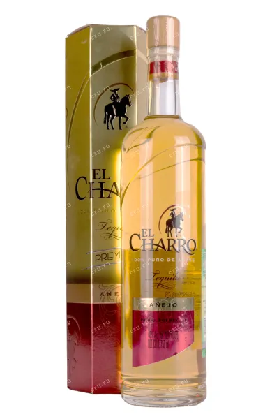 Текила El Charro Anejo Premium gift box   0.75 л