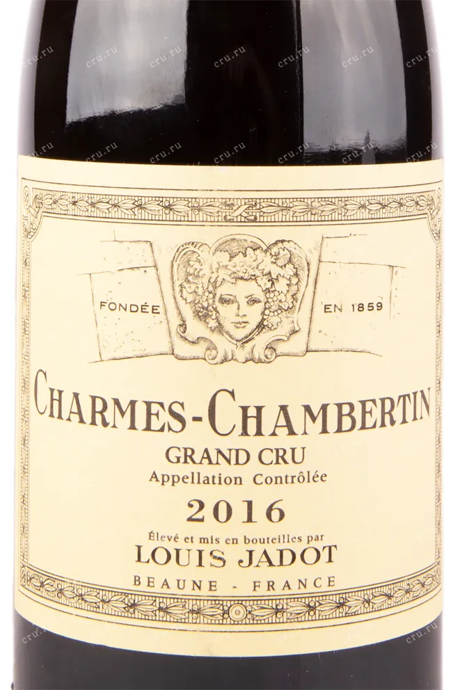 Этикетка вина Charmes-Chambertin Grand Cru 2013 0.75 л