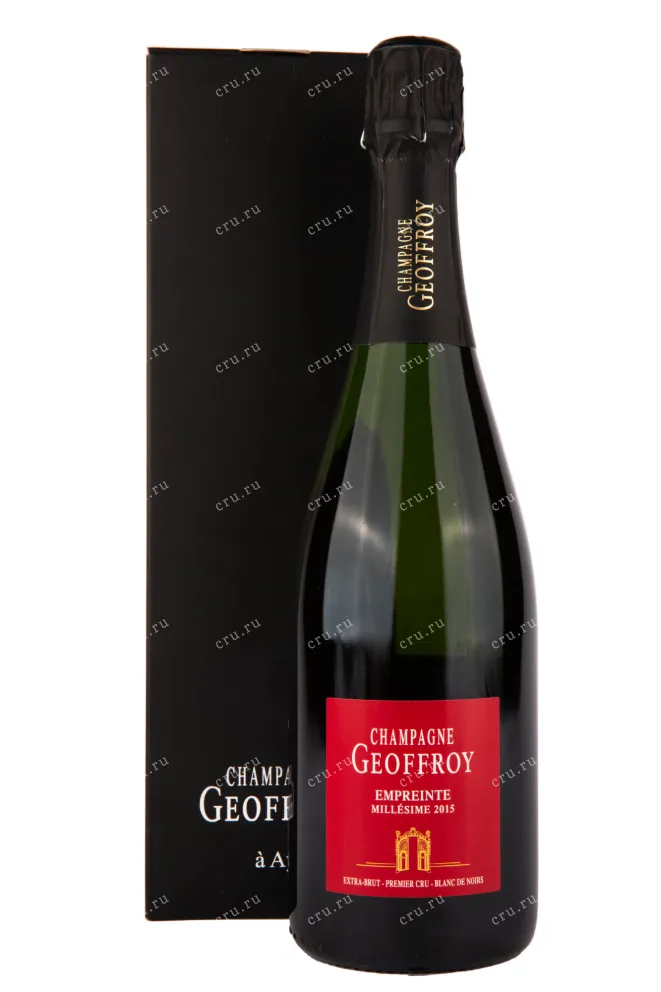 Шампанское Geoffroy Empreinte Extra Brut Premier Cru with gift box  0.75 л