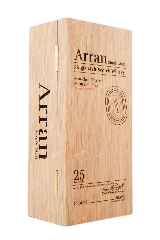 Виски Arran 25 Year Old gift box  0.7 л