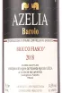 Этикетка Azelia Bricco Fiasco Barolo 2016 0.75 л